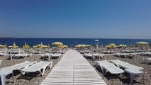 Antalya Büyükşehir, Ekdağ Konyaaltı Plajı'nı Hizmete Açtı