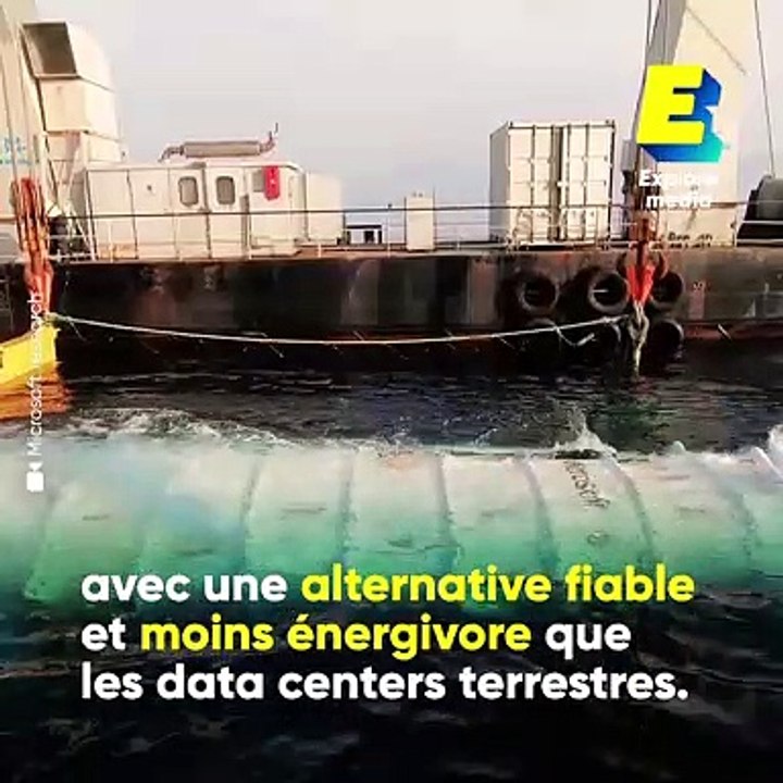 Pourquoi Microsoft immerge des data centers dans la mer ?