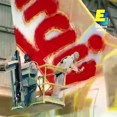 Voici comment sont repeints les avions de ligne