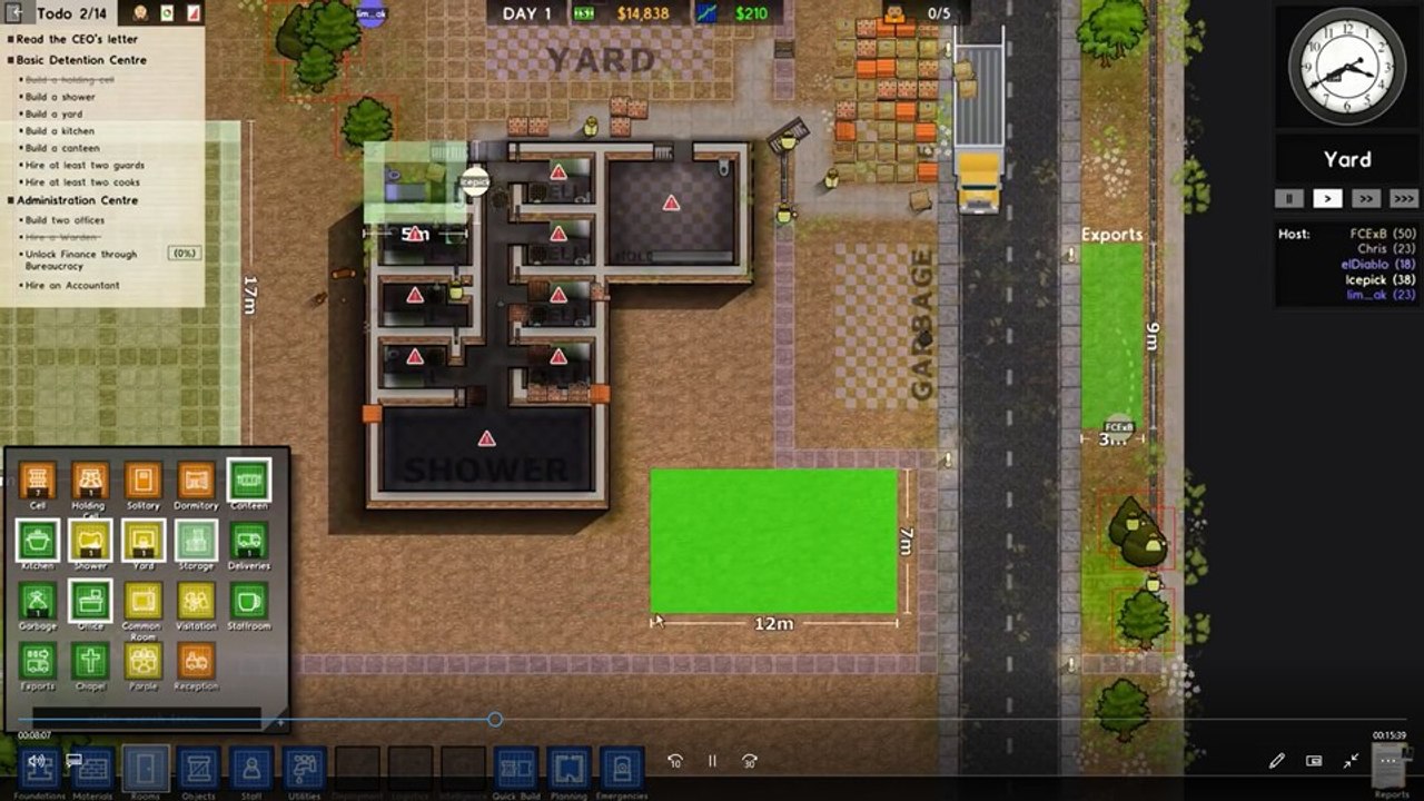 Prison Architect - Update 16 bringt einen Koop-Modus