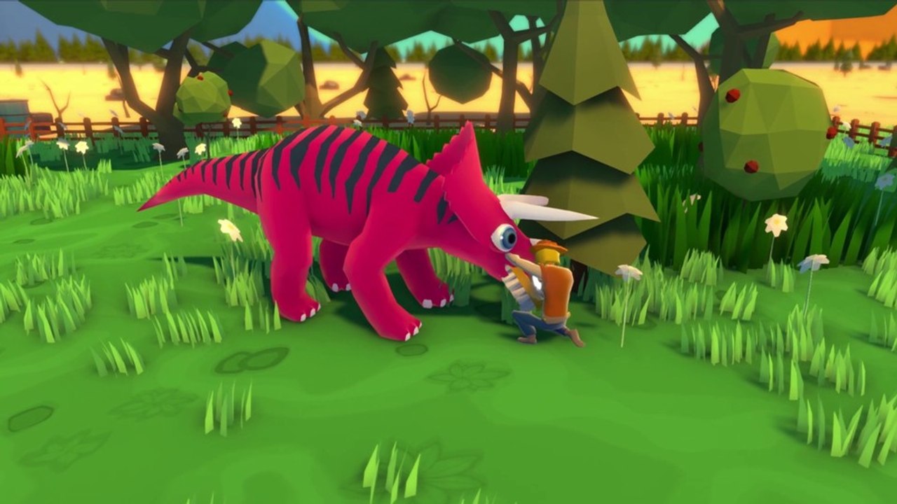 Parkasaurus - Neuer Trailer verrät den Early-Access-Start der Dinopark-Sim