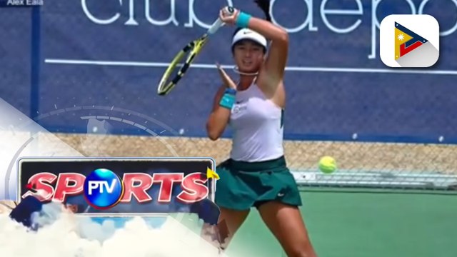 Alex Eala, bigo sa finals ng W60 Madrid Tennis