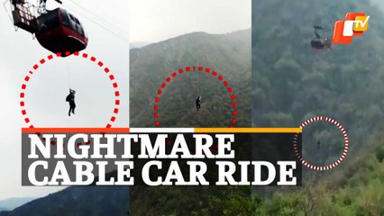 Nightmare Cable Car Ride – Tourists Get Stranded Mid-Air