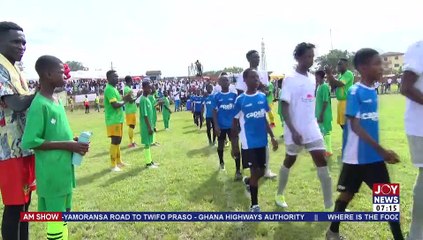 Kotoku Royals receive trophy after emerging champions of Zone 3 - AM Sports on JoyNews