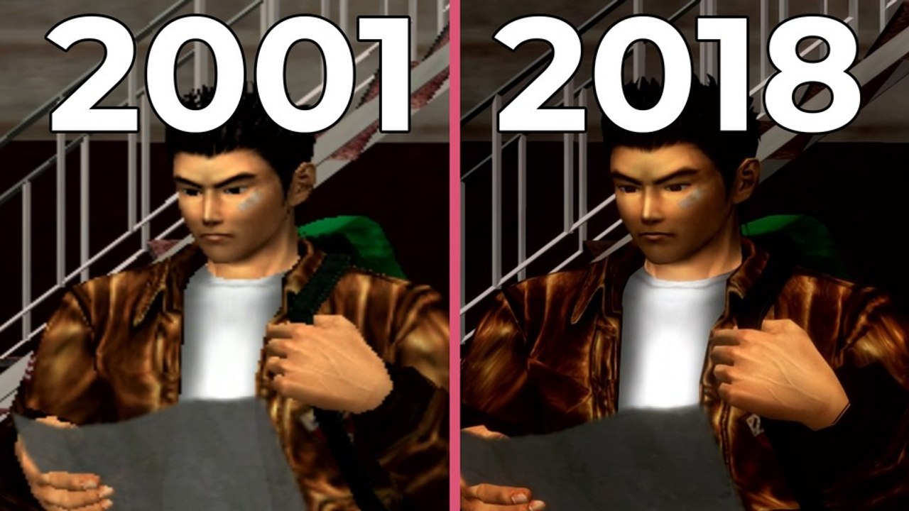 Shenmue ii - original (2001) gegen ps4 hd-port (2018) im grafikvergleich