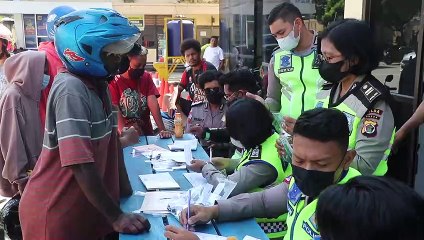 Hari Keenam Ops Patuh Cartenz 2022 Ditlantas Polda Papua Ajak Pengendara Jaga Kamseltibcarlantas