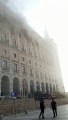 Incendio en la sexta planta del Alcázar de Toledo