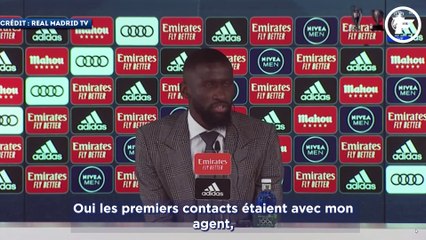 Antonio Rüdiger explique pourquoi il a choisi le Real Madrid