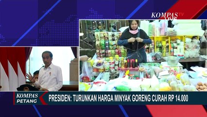 Download Video: Jokowi Minta Mendag Turunkan Harga Minyak Goreng Curah