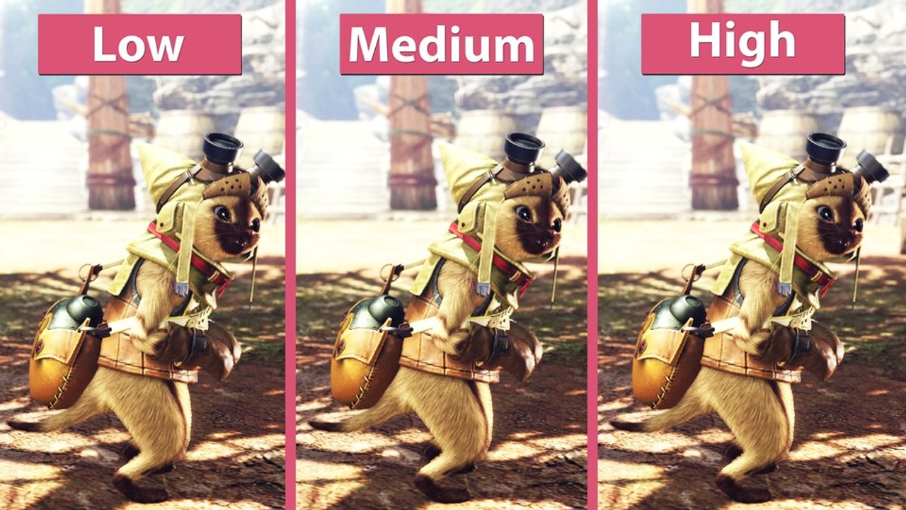 Monster Hunter World - Grafikvergleich und Frame-Rate-Test auf dem PC