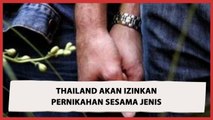Sebentar Lagi, Thailand Izinkan Pernikahan Sesama Jenis