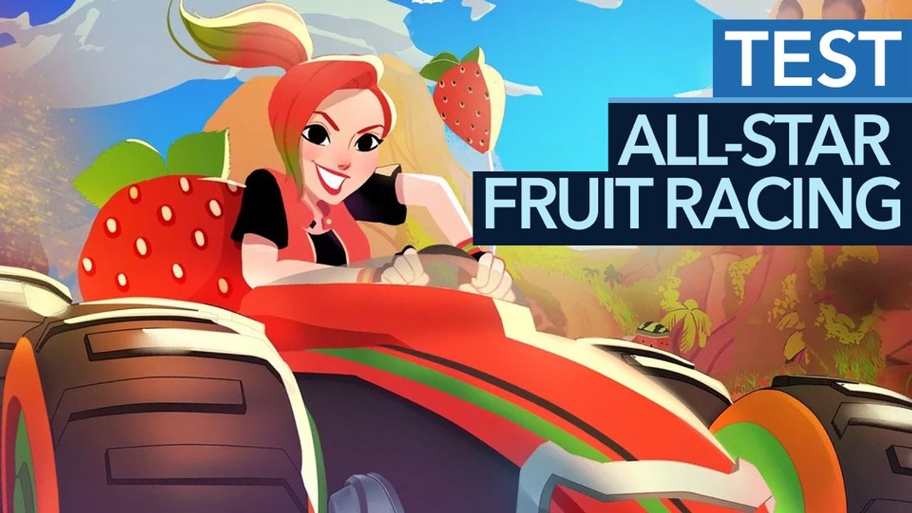All-star fruit racing - test-video: mario-karten im obstgarten