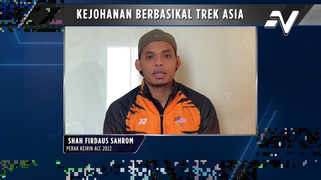 Pelumba basikal trek, Shah Firdaus Sahrom raih perak keirin di Kejohanan Basikal Trek Asia