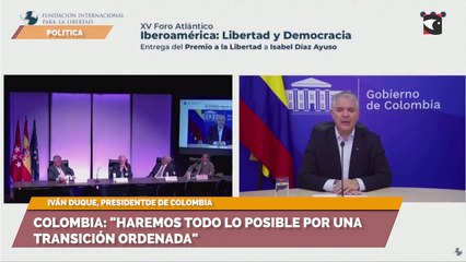 Colombia: "haremos todo lo posible por una transición ordenada"