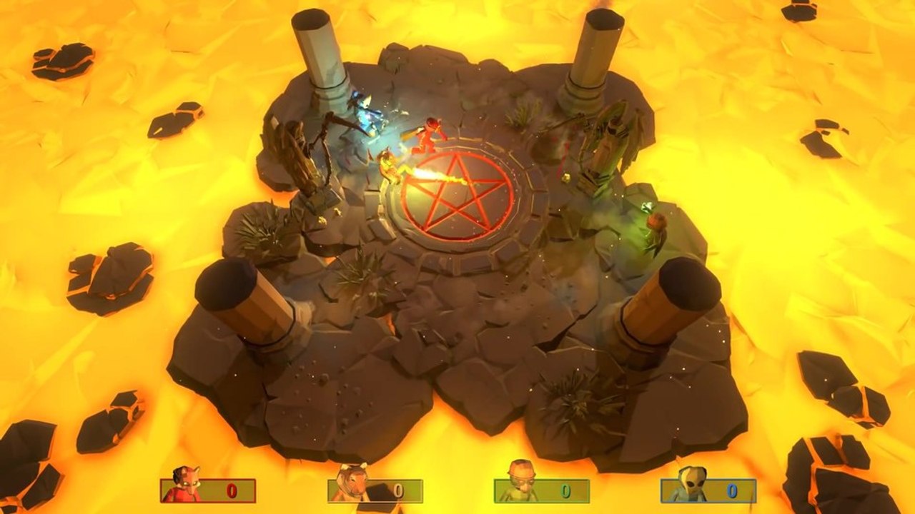 Pummel party - spielszenen aus dem partygame