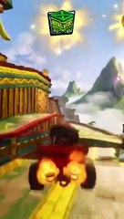 Snowplower Orange Paint Job & Snowplower Wheels - Crash Team Racing Nitro-Fueled