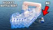 We Built World's Biggest Water-Bottle Boat. Guinness Record!  பிரமாண்ட பிளாஸ்டிக் பாட்டீல் படகு