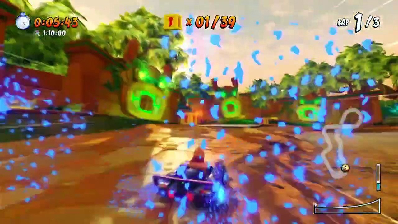Jungle Boogie Platinum Relic Race Gameplay - Crash Team Racing Nitro-Fueled (Nintendo Switch)