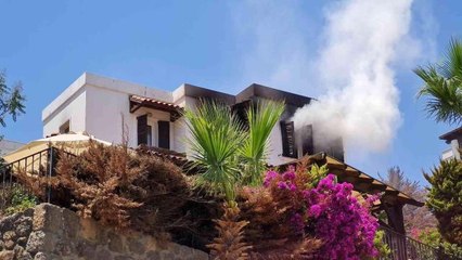 Son Dakika | Bodrum'daki villada yangın paniği