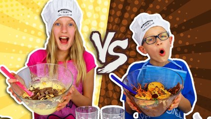 VANILLA vs. CHOCOLATE CAKE CHALLENGE!