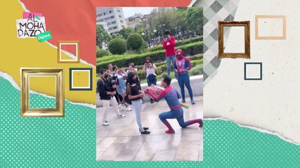 Spider Man pide matrimonio - Almohadazo Casero