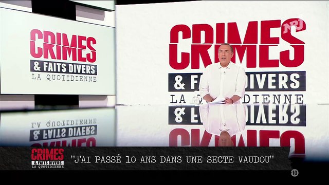 Regardez le témoignage très fort de Charlotte, dans la quotidienne de Crimes ce midi sur NRJ12, qui a passé 10 ans dans une secte satanique en France: On nous asperge de sang et je ne devais plus me lever pendant 3 jours - VIDEO