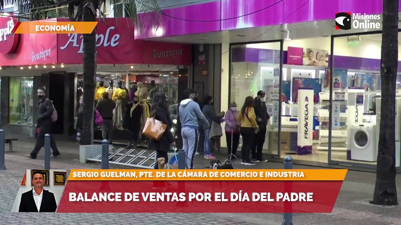 Balance de ventas por el día del padre