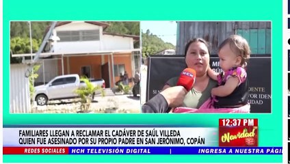 ¡Lamentable! Reclaman cadáver de hombre asesinado por su propio padre en San Jerónimo, Copán