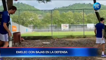 Emelec con bajas en la zona defensiva previo al inicio de la segunda etapa de la LigaPro