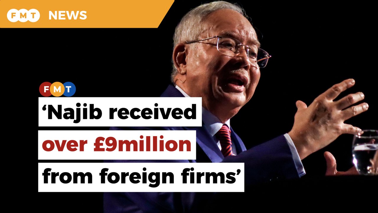 Najib received over £9mil from two foreign entities, court told