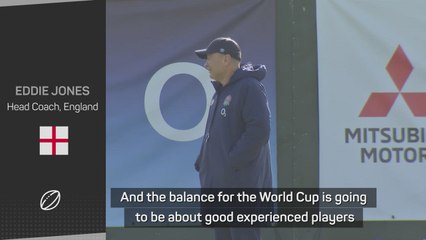 Jones pleased with balance of squad for Australia Tour