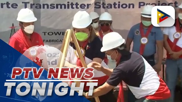 Groundbreaking ceremony for PTV's transmitter project in Davao del Norte held