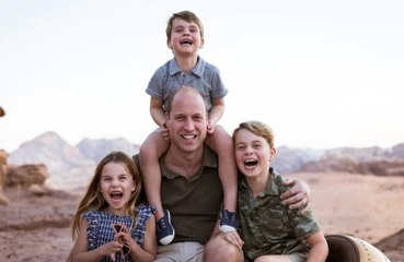 Le prince William dévoile une magnifique photo de famille pour la fête des pères