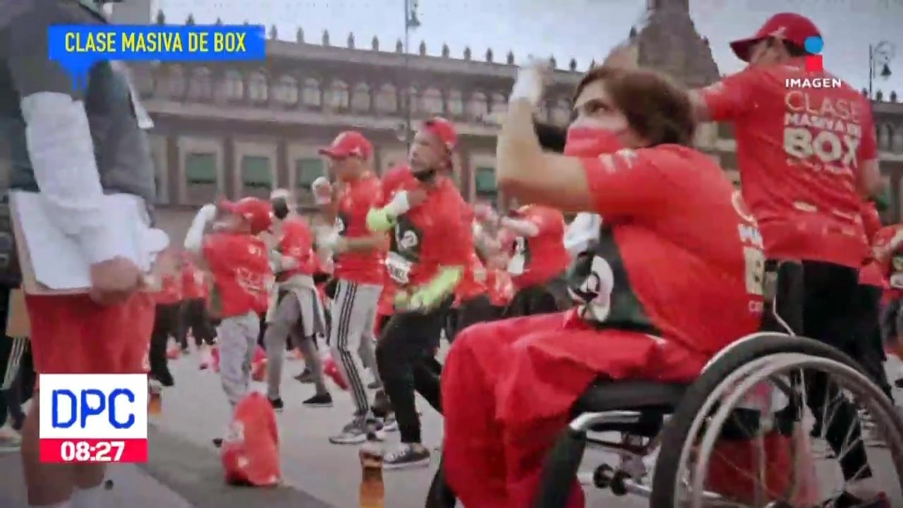 CDMX rompe récord por la clase masiva de box más grande el mundo