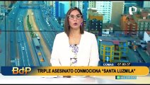 Triple asesinato en Comas: crimen ocurrió frente a centro recreativo de niños