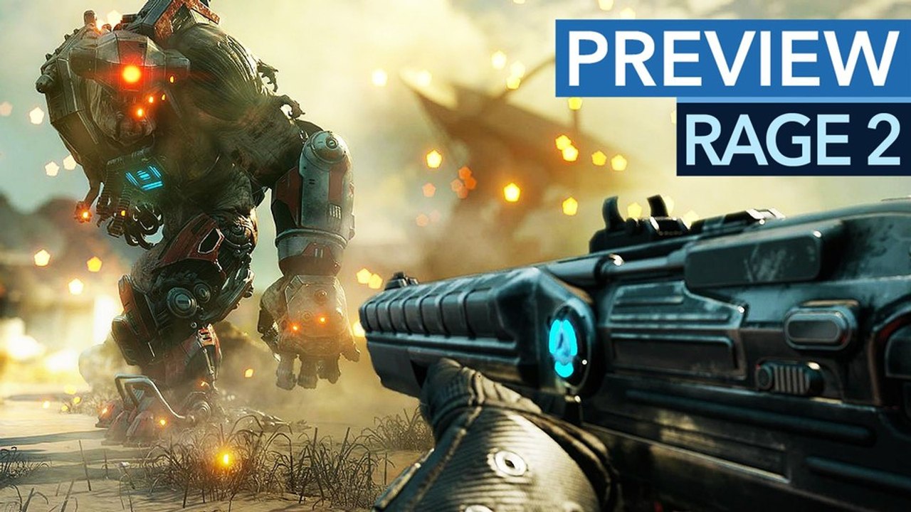 Rage 2 - Vorschau-Video: So spielt sich der irre Endzeit-Shooter