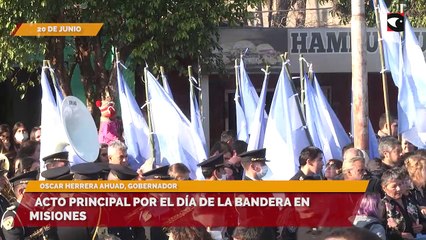 Acto principal por el día de la bandera