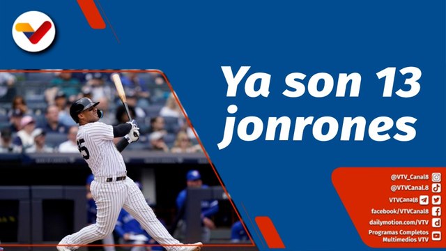 Deportes VTV | Gleyber Torres despachó su jonrón 13 de la temporada en las Grandes Ligas