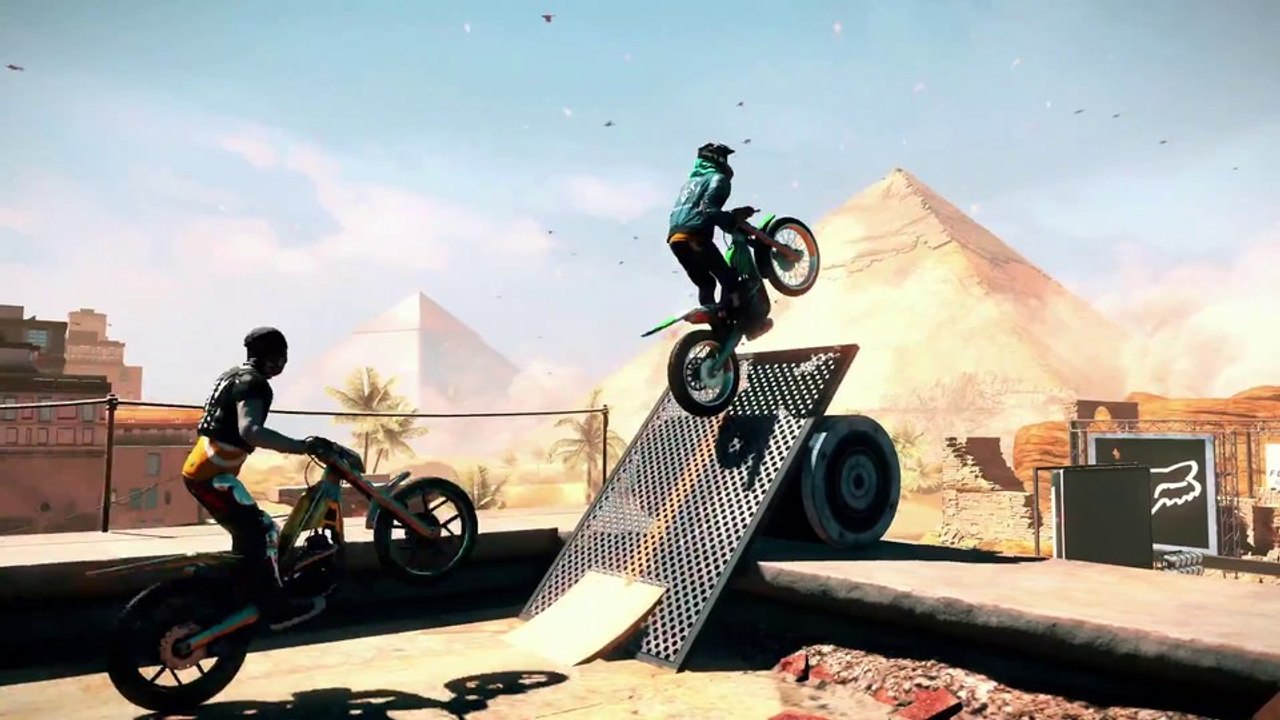 Trials rising - e3-trailer zum neuen 2,5d-rennspiel