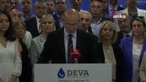 EGM'nin Mustafa Yeneroğlu açıklamasına DEVA Partisi'nden tepki