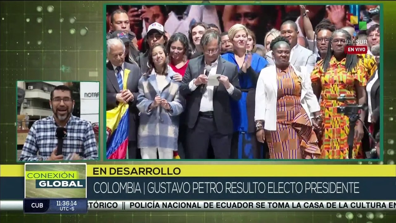 La izquierda se impone en las elecciones de Colombia