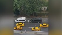 İstanbul'da taksicilerden akaryakıt zamlarına protesto