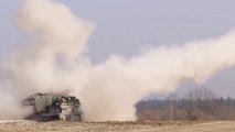 Finally  Ukraine Launches Rocket Attack Gift From Uk M270 MLRS - Russia Panic