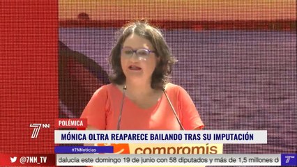 Mónica Oltra reaparece bailando tras su imputación