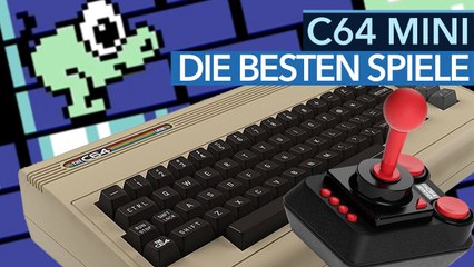 C64 Mini - Video-Special: Die besten Spiele des Klassiker in klein