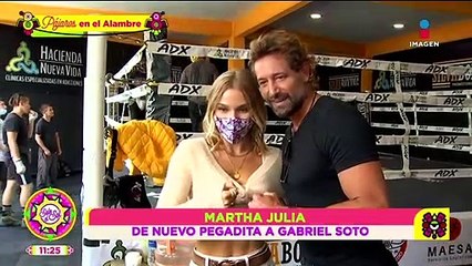Martha Julia da detalles de su reencuentro con Gabriel Soto