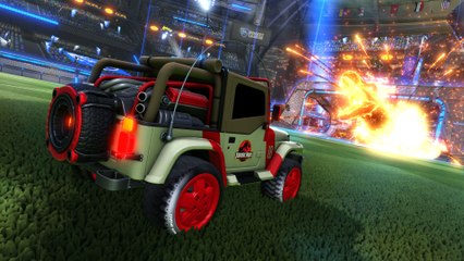Rocket League - Jurassic World-DLC holt die kultigen Jeeps ins Spiel