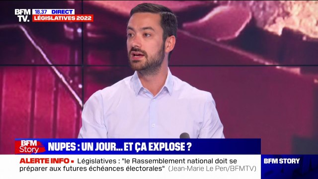 Accord Nupes: La situation politique a évolué , explique David Guiraud