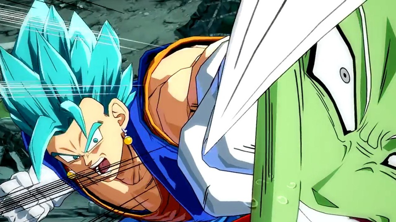 Dragon ball fighterz - launch-trailer zu vegito (ssgss) und fused zamasu