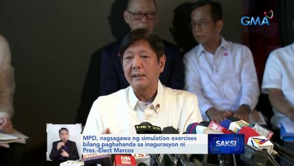 President-Elect Bongbong Marcos, pamumunuan muna ang Dept. of Agriculture | Saksi